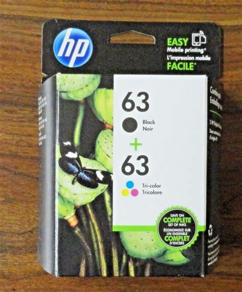 HP 63 Black and Tri-Color Ink Cartridge 2 Pack (L0R46AN#140) for sale ...