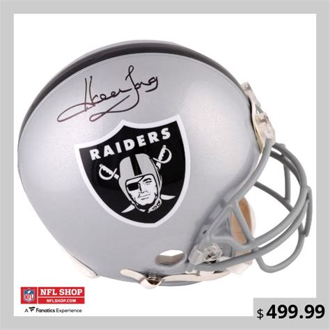 Autographed Las Vegas Raiders Howie Long Fanatics Authentic Authentic ...