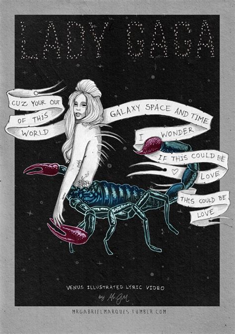 LADY GAGA VENUS ILLUSTRATED LYRIC VIDEO on Behance