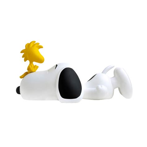 Snoopy & Woodstock Peanuts Figurine 33 cm Original || Leblon Delienne