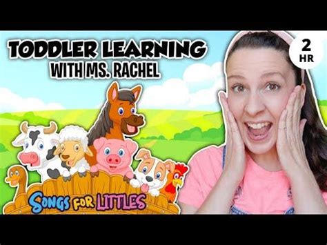 Learn Animals with Ms Rachel for Toddlers - Animal Sounds, Farm Animals, Nursery Rhymes & Kids ...