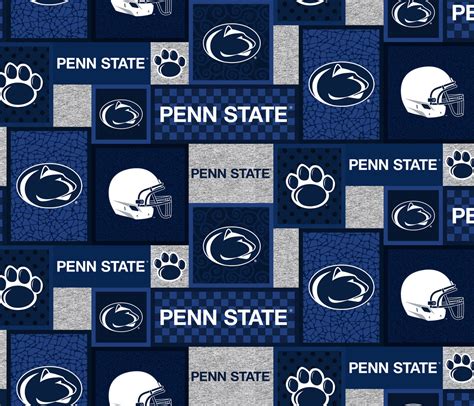 Penn State Fleece Fabric Patch Design | Free Shipping