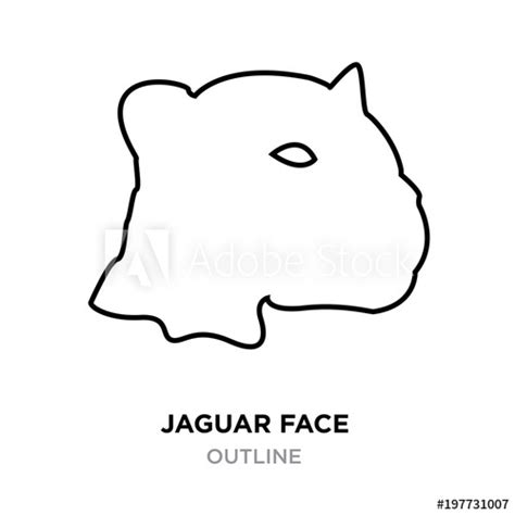 Jaguar Outline Drawing at PaintingValley.com | Explore collection of Jaguar Outline Drawing