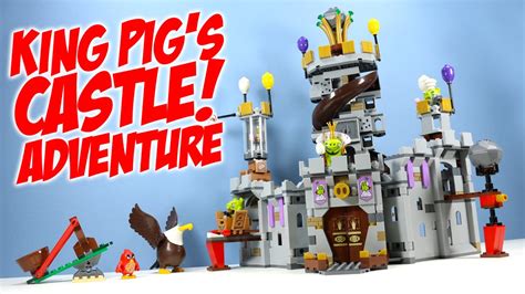 LEGO The Angry Birds Movie King Pig's Castle 75826 Speed Build ...