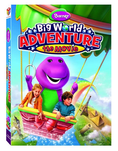 Thanks, Mail Carrier | Barney: Big World Adventure - The Movie DVD {Review}