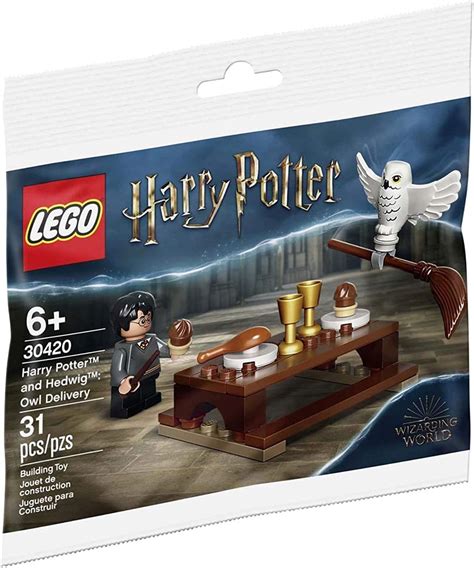 LEGO Harry Potter and Hedwig Owl Delivery Polybag Set 30420 (Bagged) : Amazon.co.uk: Toys & Games