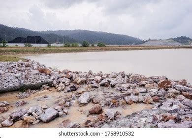 View Sediment Basin Construction Site During Stock Photo 1758910532 ...