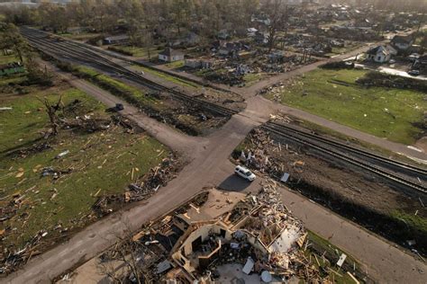 At least 22 killed and dozens hospitalized after violent storms and large tornadoes tore through ...