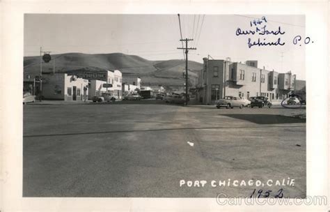 Port Chicago California Postcard