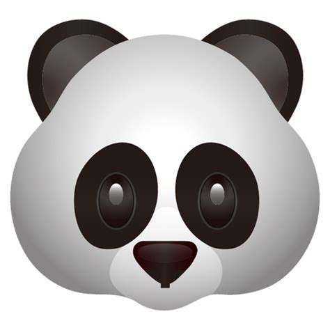 Download Panda Face Emoji | Emoji Island