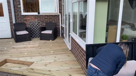 Decking installation Part 3 - YouTube