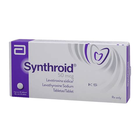 Synthroid 50 mcg – Tienda Catracha Salud