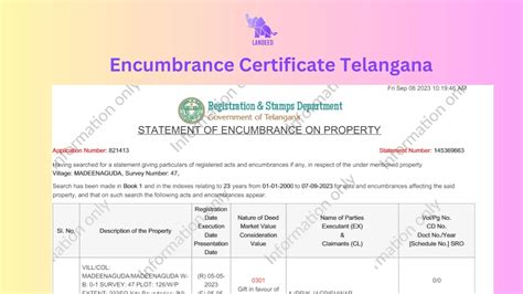 Encumbrance Certificate (EC) in Telangana: A Detailed Guide | Landeed