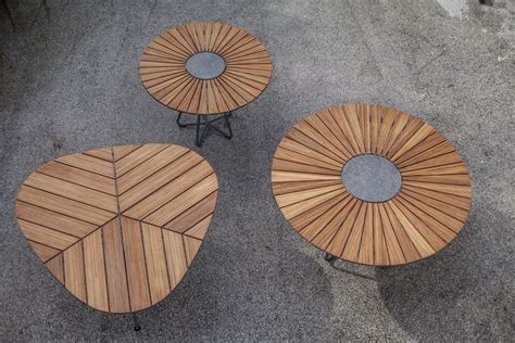 Houe Circle Round table - Grey/Natural wood | Made In Design UK ...