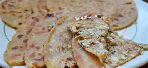 PANEER STUFFED PARATHA - Relish Flavors