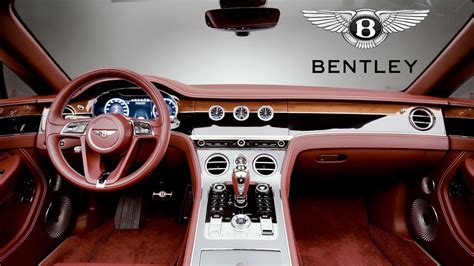 2019 Bentley Continental GT Convertible Interior - YouTube