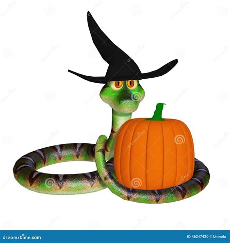 Snake Halloween Stock Illustration - Image: 46247420