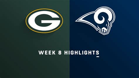 Packers vs. Rams highlights | Week 8