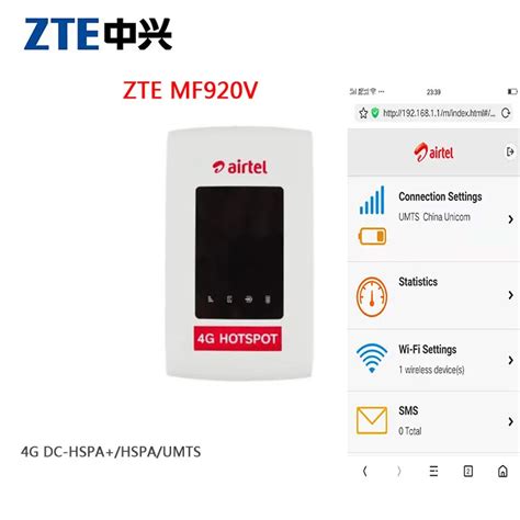 Unlocked ZTE MF920 MF920V 4G FDD/TDD LTE Wifi Router Max Up 32 Devices ...