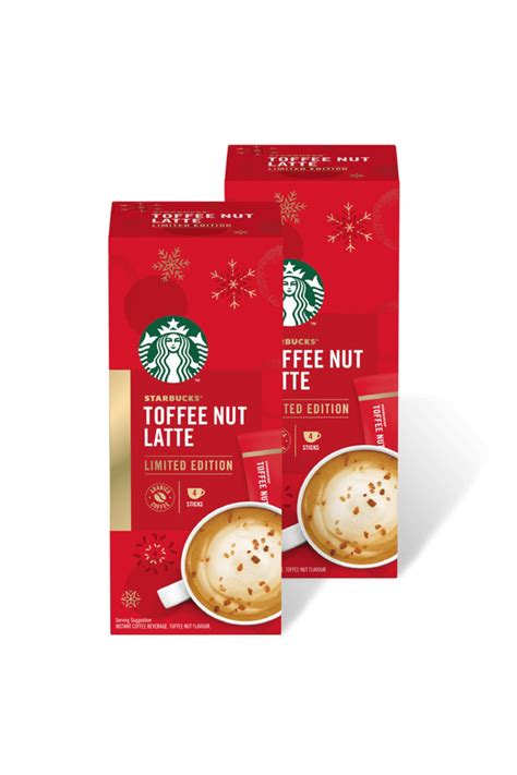 Starbucks Toffee Nut Latte Kahve Karışımı 8x21.5 gram 4lü 2 Paket=8 ...