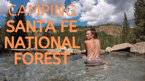 Camping SANTA FE NAT'L FOREST (San Antonio Hot Springs/ Jemez Mountains) - YouTube