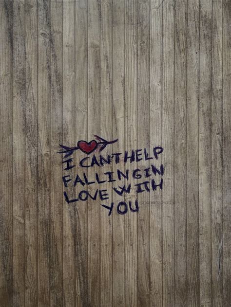 I can't help falling in Love with You🔥 | Cant help falling in love, Falling in love, Love