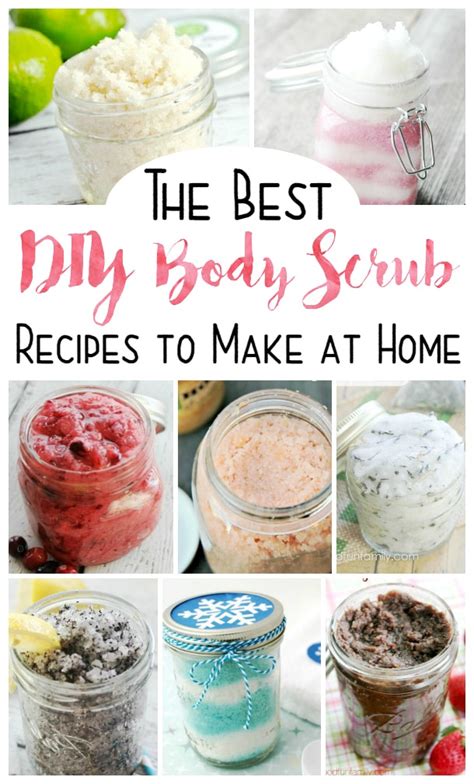 The Best Homemade Body Scrub Recipes to Make at Home! | Creative Green Living