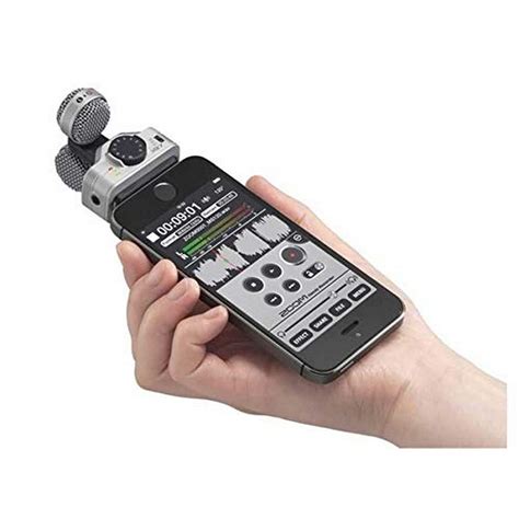 Zoom iQ7 Mid-Side Stereo Microphone for iOS Device : Amazon.in: Musical Instruments