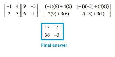 Multiplying matrices - MathBootCamps