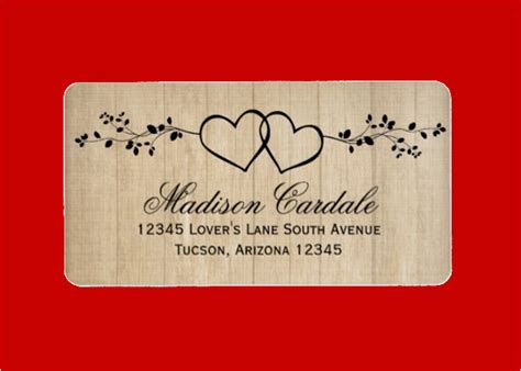 Wedding Address Labels Template – emmamcintyrephotography.com