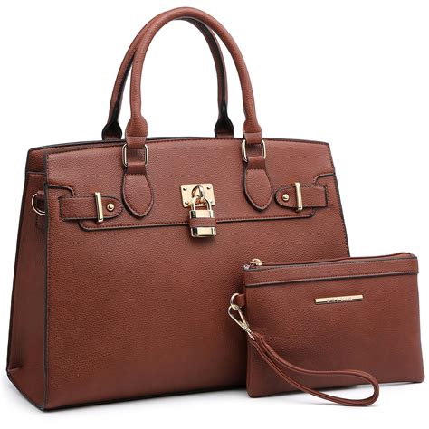 Dasein Women Handbags and Purses Ladies Shoulder Bag Top Handle Satchel Tote Work Bag with ...