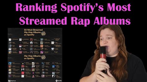 Ranking Spotify's Most Streamed Rap Albums - YouTube