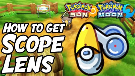 How to Get Scope Lens Location – Pokémon Sun and Moon Scope Lens Location - YouTube