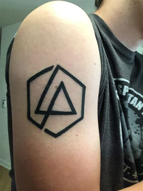 The Linkin Park logo by Tom from All Saints Tattoo in Toms River NJ : r ...