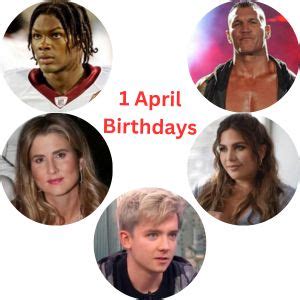 Famous People Born on April 1