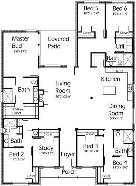 Best Of Simple 5 Bedroom House Plans - New Home Plans Design