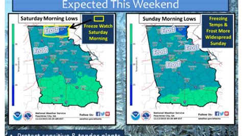 Frost possible this weekend from Macon to north Georgia | Macon Telegraph