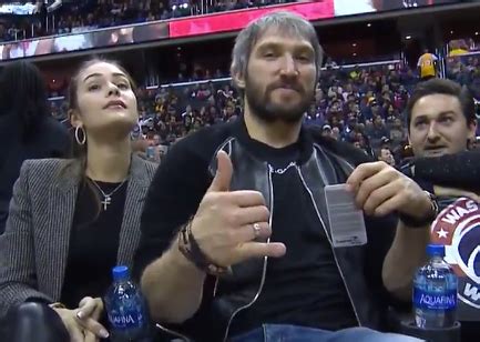 Look: Alexander Ovechkin, wife spotted at Lakers-Wizards game | The ...