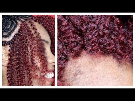 WEAK/THINNING EDGES?! TRY THIS METHOD FOR INVISIBLE CROCHET BRAIDS FOR ...