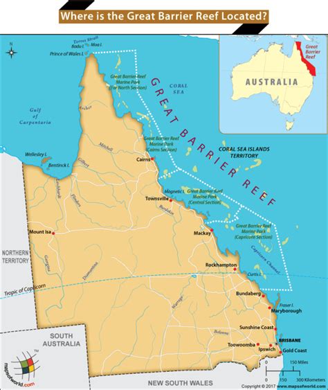 Where is the Great Barrier Reef Located? - Answers