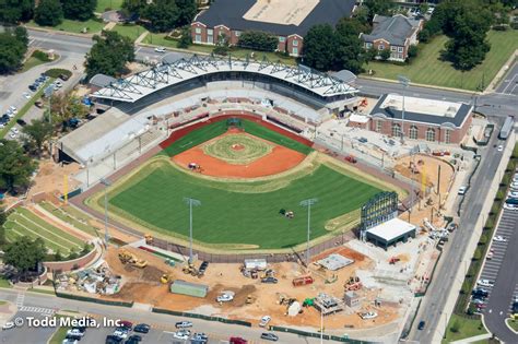 Sewell-Thomas Stadium at the University of Alabama being remodeled. | Baseball stadium, College ...