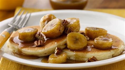 Bananas Foster Pancakes Recipe - BettyCrocker.com