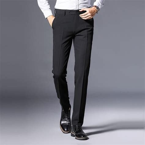 Brand Design Men Classics Midweight Straight Full Length Fashion Dress ...