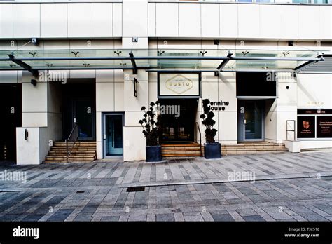 Gusto Italian Restaurant, Pennine House, Leeds, England Stock Photo - Alamy