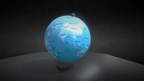 World map Globe - Download Free 3D model by BuntyS [cb560ba] - Sketchfab