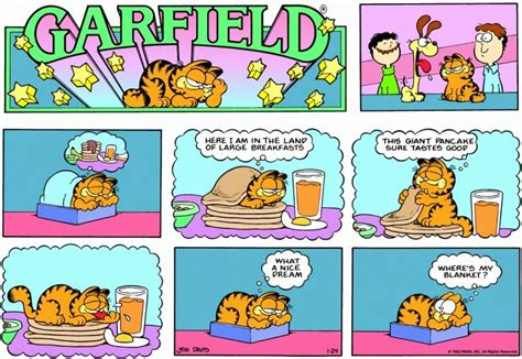 The Garfield Daily Comic Strip for January 24th, 1982 | Garfield comics ...