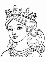 Queen Coloring Pages  ColoringLib sketch template