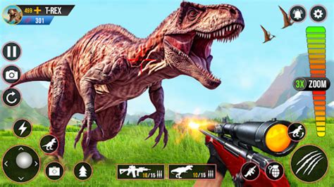 Dino Hunter Shooting Games 3D for Android - Download