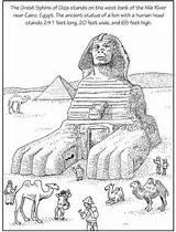 Sphinx Coloring Pages  Free Printable For Kids sketch template