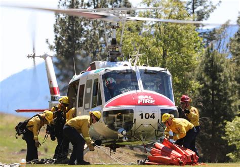 Cal Fire conducts helicopter training – Lake County Record-Bee